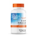 Doctors Best 5-HTP Enhanced with Vitamins B6 & C - Vegan 5 HTP Supplement for Women & Men, Supports Mental & Emotional Well-Being for Adults, Non-GMO, Gluten Free, Soy Free - 120 Veg Caps