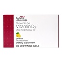 Bariatric Advantage Vitamin D3 Chewable Gels 10,000 IU - Bone Health Support* - for Bariatric Patients - Natural Lemon Flavor - 30 Count