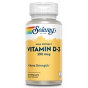 SOLARAY Vitamin D3 10000IU (250 mcg) - High Potency Vitamin D Supplement for Men & Women, VIT D3 as Cholecalciferol, Bones and Immune Health Support Capsules - 60 Veg Caps