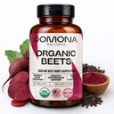 Pomona Wellness Beetroot Supplement 1350mg, Supports Blood Pressure, Heart Health, Circulation, Energy & Athletic Performance, USDA Organic, Non-GMO, Vegan, 100 Tablets