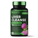 Liver Cleanse Detox & Repair Formula Supplement | For Enhanced Liver & Gut Health | Boosts Energy | Antioxidant with 21 Ingredients Milk Thistle, Silymarin, Artichoke, Dandelion, Beet, Chicory & More