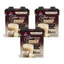 Atkins Iced Coffee Vanilla Latte Protein Shake, Coffee and Vanilla Flavored, 15g Protein, 4g Net Carbs, 1g Sugar, Low Carb, Keto Friendly, High Protein Shake, 12 Pack (11 fl. oz each)