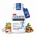 N-Labs Flexafen Joint Support Supplement – Joint Health Support with MSM, Collagen Type 2, Hyaluronic Acid, Boron & White Willow Bark – Supports Joint Comfort, Flexibility & Mobility – 30 Capsules