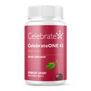 Celebrate Vitamins CelebrateONE 45 Chewables, 45mg Iron - Once Daily Bariatric Multivitamin, Essential Vitamins & Minerals - Gastric Bypass & Sleeve Gastrectomy Supplement - Cherry (30 Tablets)