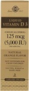 Solgar Liquid Vitamin D3 125 mcg (5,000 IU) - 2 fl oz - Delicious, Natural Orange Flavor - Helps Maintain Healthy Bones & Teeth - Immune System Support - Gluten Free, Dairy Free, Kosher - 59 Servings