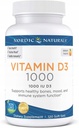 Nordic Naturals, Vitamin D3 1000 IU, 120 Count