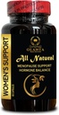 Menopause Support for Women - Menopause & Perimenopause Supplements for Women, Hot Flashes, Night Sweats, Immune Health Support, Trans-resveratrol - 1 Bottle 60 Capsules