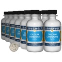 Calcium Carbonate / 2.3 Pounds / 12 Bottles / 97.55% Pure Food Grade/Fine Powder