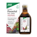 Floradix Floravital Liquid Iron & Vitamin Formula - Liquid Iron Supplement with Ferrous Gluconate, C & B Vitamins & Herbs for Energy Support - Vegan, Gluten-Free, Yeast-Free & Non-GMO - 8.5 Fl Oz