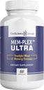 Mem-Plex Ultra, Natural Memory Support Supplement with Phosphatidyl Serine, Bacopa Monniera Extract and Neurofactor Whole Coffee Fruit Extract, 60 Capsules
