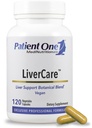 Patient One LiverCare | Supplement to Support Liver Health* | with Milk Thistle, Glutathione, Turmeric, Artichoke and More | 120 Capsules