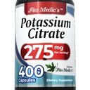 FITO Medic’S Lab Potassium Citrate Supplement, 400 Capsules, Potassium Formula