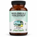 Omega 3 Fish Oil Supplement for Women and Men - Triple Strength 2000 mg Fish Oil with Omega 3 Fatty Acids Supplements Including EPA, DHA - Support for Heart Brain & Joint Health Kosher 180 Softgels