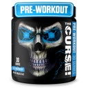 JNX SPORTS The Curse! Blue Raspberry Pre Workout Powder with Creatine – Extreme Energy Preworkout for Men & Women – 30 Servings – L Citrulline, Beta Alanine & Caffeine for Pump, Strength & Focus