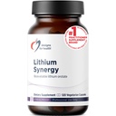 Designs for Health Lithium Synergy - 5mg Lithium Orotate with TMG + B12 Methylcobalamin - Bioavailable Mood + Methylation Support Supplement, Non-GMO + Vegetarian (120 Capsules)