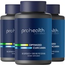 ProHealth Turmeric Curcumin Supplement: 285 Times More Bioavailable - Developed by Neuroscientists. 1000 mg Concentrated Longvida Curcumin Extract Per Serving (60 X 500mg Capsules Per Bottle) (3 Pack)
