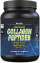 Pride Nutrition Collagen Peptides Powder Naturally-Sourced Hydrolyzed Collagen Powder - Healthy Hair, Skin and Nail Support - Type I & III Grass-Fed Collagen Supplements for Women and Men - 16oz