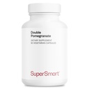 Supersmart - Double Pomegranate (High Strength) - 90% Ellagic Acid & 40% Punicalagins - Pomegranate Extract Supplement - Advanced Antioxidant | Non-GMO & Gluten Free - 90 Vegetarian Capsules