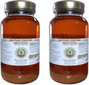 Hawaii Pharm Broccoli Alcohol-Free Liquid Extract, Organic Broccoli (Brassica Oleracea) Sprouting Seed Glycerite Natural Herbal Supplement 2x32 oz Unfiltered