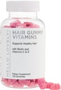 Hair Vitamins Gummies for Hair Growth - Hair, Skin & Nails Beauty Complex with 5000 mcg Biotin per Serving - Supports Thicker, Stronger, Radiant Hair for Women & Men - Berry Flavor - 120 Gummies