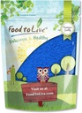 Food to Live Blue Spirulina Powder, 1.5 Pounds — Pure Raw Blue-Green Algae Extract, Kosher, Vegan, Non-Irradiated, Rich in Phycocyanin, Great for Juices, Smoothies, Shakes, Drinks, and Food Coloring