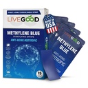 Methylene Blue Supplement for Mental Clarity and Memory – High Purity Pharmaceutical Grade Methylene Blue Strips – Fast-Acting Nootropic Brain Support – Mint Flavor, 15 Count (20mg per Strip)